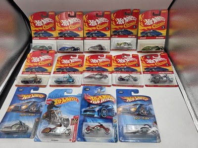 Hot Wheels Classics Scooter Set Of 14  Different Colors Classics 1:64s See Notes