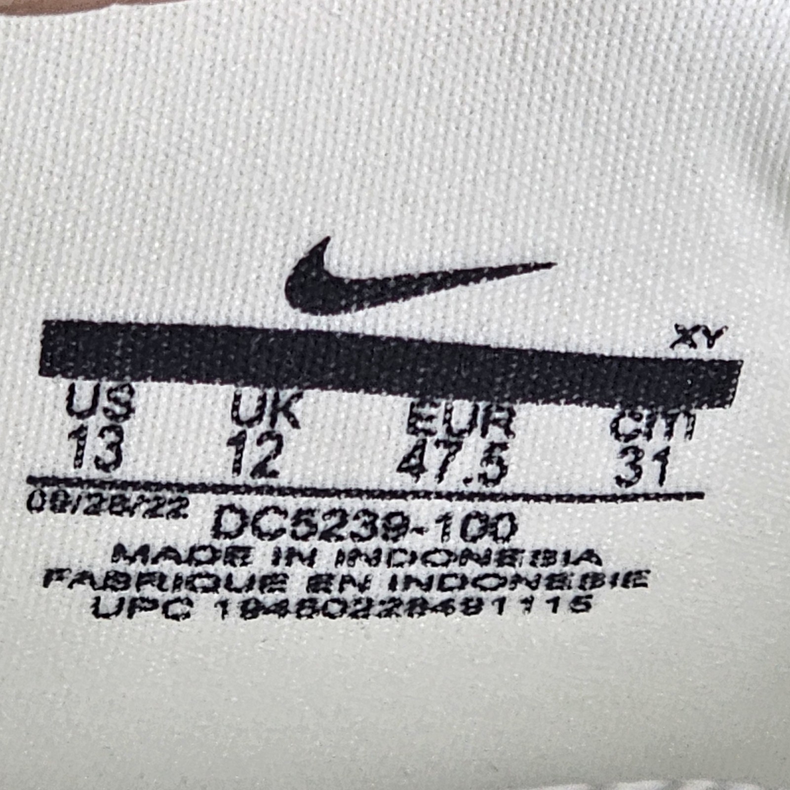 ✅ NWT Stussy × Nike Benassi Collab Men's Size 13 Slide Sandal Sail DC5239-100 ✅ thumbnail 7