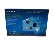 New Linksys N300 Wireless Router - Range Extender WiFi Sealed NIB