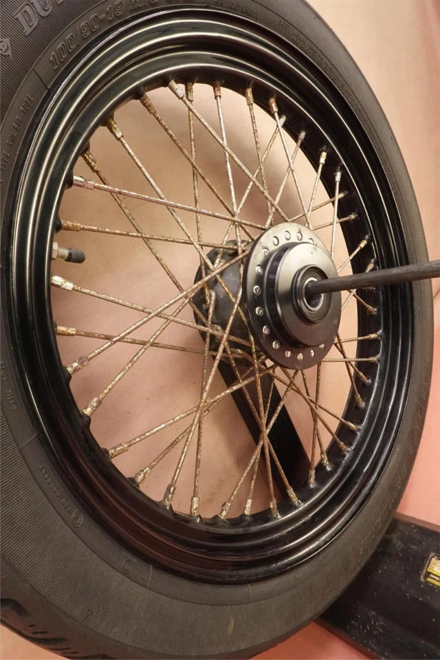 2007-2012 Harley Davidson Sportster 1200 XL1200N roda dianteira aro pneu DUNLOP - Imagem 4 de 4