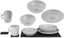 Brunner x Silwy Dolomit Magnet Geschirrset, 11-teilig, weiß – Bild 2
