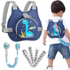 Accmor Toddler Harness Leash, Baby Leash Cute Dinosaur Kid Harness for Boys ...