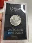 1882 CC Morgan Silver Dollar Brilliant Uncirculated - GSA Hoard with Case