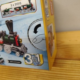 Lego Creator 3 In 1 Emerald Express Train 31015 Railroad RETIRED 56 Pieces