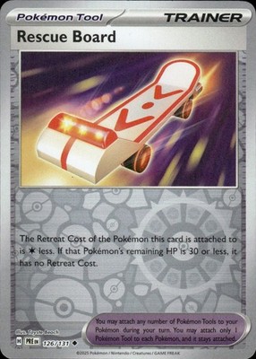 Rescue Board 126/131 Uncommon SV: Prismatic Evolutions Pokemon Reverse Holo NM
