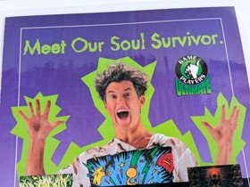 Mansion of Hidden Souls 1994 video game Laminated Ad Sega CD Vic Tokai Gift