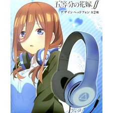 Miku Nakano The Quintessential Quintuplets Design Headphones Japan C206