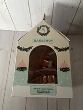 The Bakeshop By Masterclass Christmas 10 Pc Stainless Steel Cookie Cutters New