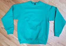 Port Company PC90 Essential Crewneck Sweatshirt - Kelly Green Size Medium M