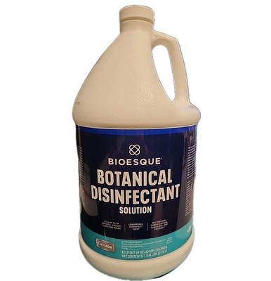 Bioesque Botanical Disinfectant Solution 1 Gallon Lemongrass Grapefruit Scent