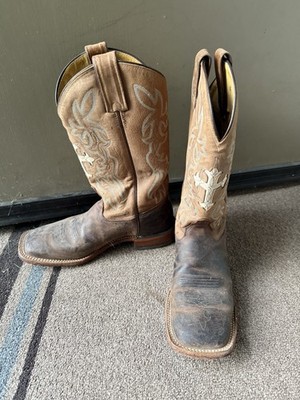 Tony Lama Women's Multicolor San Saba FRANCITA TC1002L Handmade USA Size 7.5 C