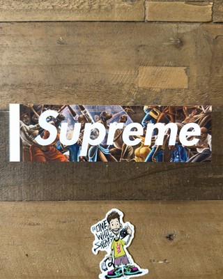 Supreme Ernie Barnes Box Logo Sticker (SS25) | eBay