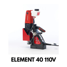Rotabroach Element 40 Magnetic 110V Drilling Machine - Black and Red