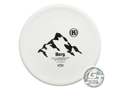 NEW Kastaplast K3 Berg 173g White Black Stamp Putter Golf Disc