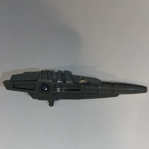 Vintage 1988 Transformers G1 Pretenders Catilla Replacement Weapon Gray Gun