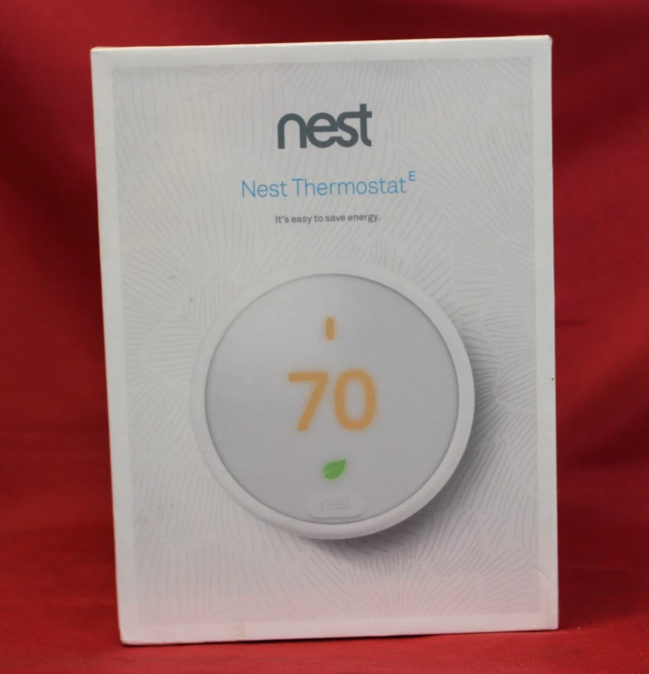 Nest Thermostat E Programmable Smart Thermostat - White (T4001ES) New Sealed Box
Opens in a new wind