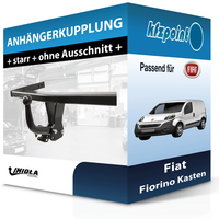 für Fiat Fiorino Kasten 02.2008-Jetzt Imiola HAK-POL AnhäNgerkupplung Starr Neu