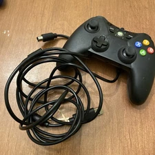 PowerA  Xbox 360 Black Wired Controller Model 1414135-02