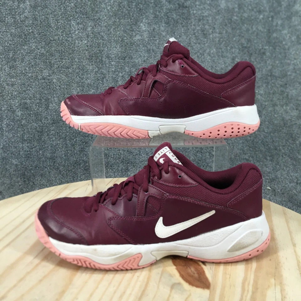 Nike Shoes Womens 9 Court Lite 2 Athletic Low Sneakers AR8838-603 Burgundy - Image 2 of 4