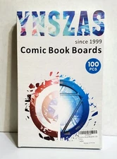 Comic Book Inserts/Quilting Fabric Board, Upgrade Acid-Free Materials 100 Count 