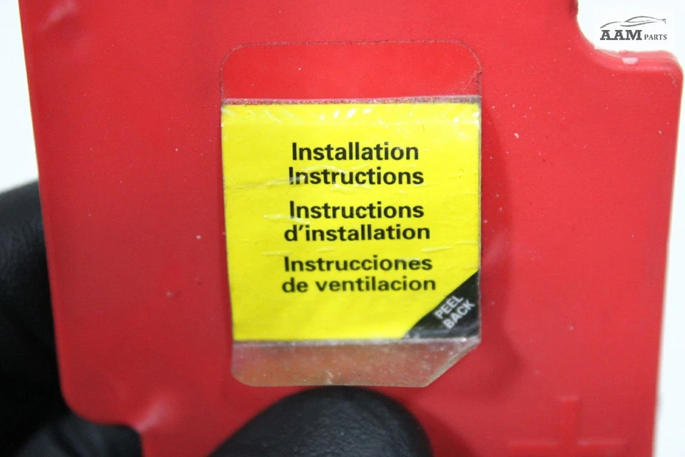 AUDI A3 QUATTRO 2015-2020 8V BATERÍA TERMINAL POSITIVO TAPA TAPA TAPA OEM Foto 4 de 4