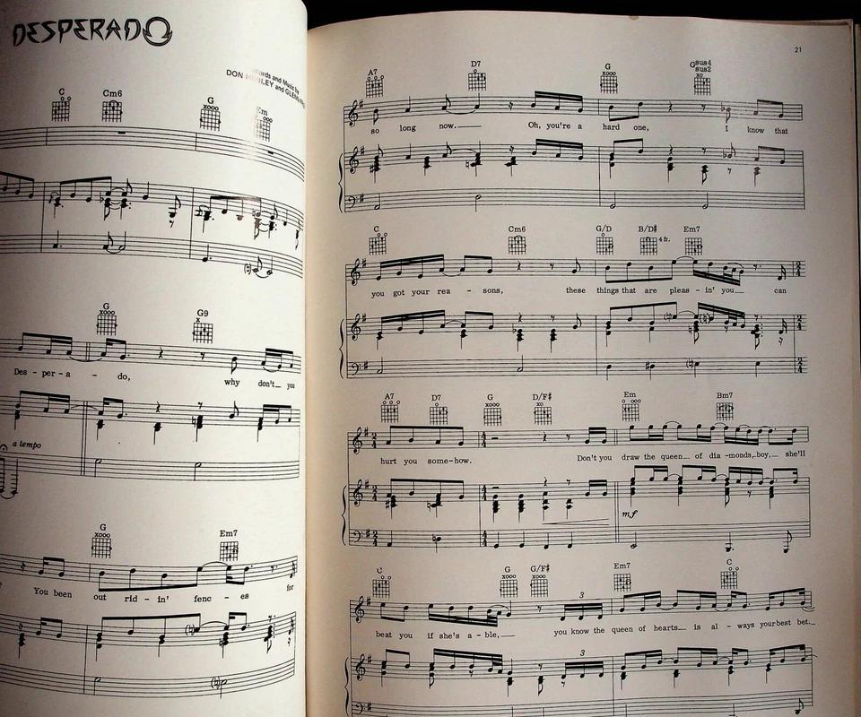 Eagles Their Greatest Hits Guitar Piano Sheet Music Songbook - Image 4 of 4