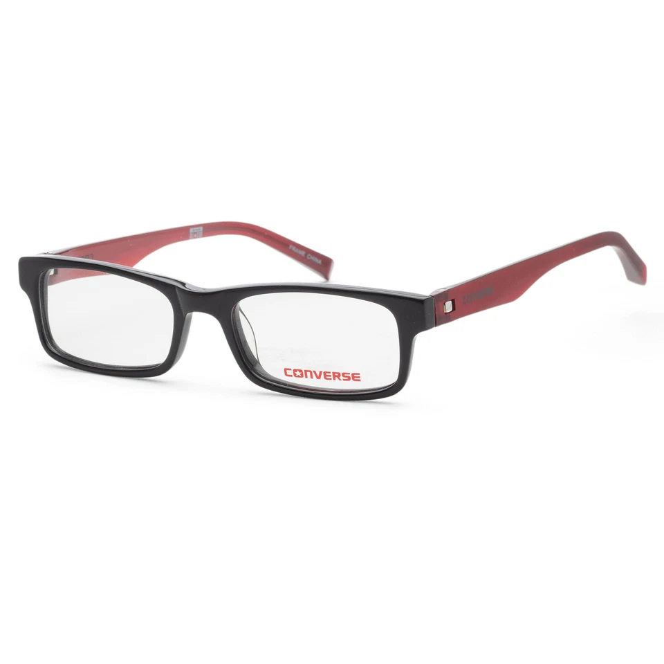 Óticas Converse unissex 47mm preto e vermelho CON-K0114-47