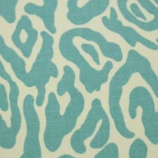 MILL CREEK ANANSI BAY BREEZE BLUE GIRAFFE ANIMAL COTTON FABRIC BY YARD 54"W