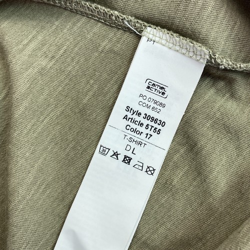 CAMEL ACTIVE Greenish Brown Scoop Neck Tank Top Size L - Picture 6 of 11