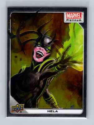 2023 Upper Deck - Marvel Platinum - #31 - Hela