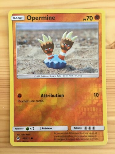 Carte Pokémon REVERSE Opermine 66/131 SL6 Lumière Interdite FR NEUF - Photo 1/1