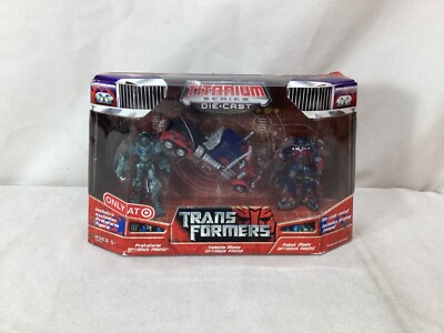2007 Transformers Titanium Series Optimus Prime Figure Set Target NEW Sealed