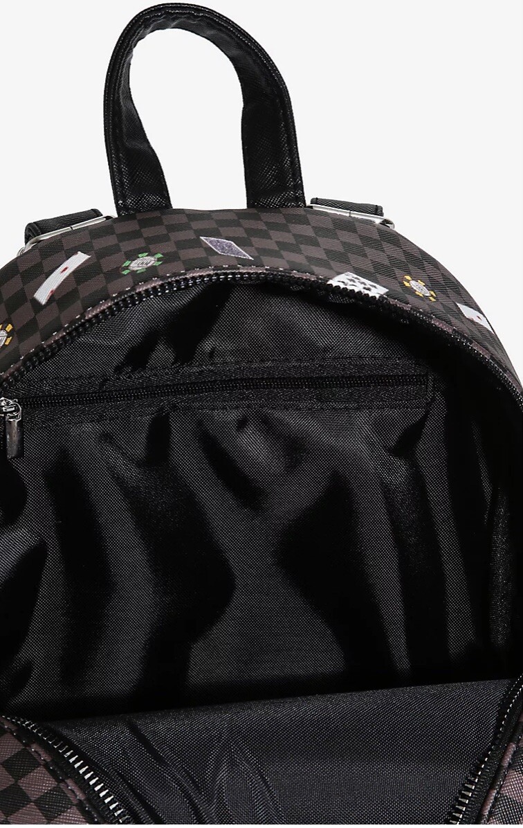 Kakegurui Yumeko & Kirari Checkered Mini Backpack NWT Kakegurui Yumeko & Kirari Checkered Mini Backpack | Hot Topic main image 4