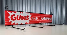 Old HUBLEY Cap Guns Retail Display Rack/Sign/Advertising