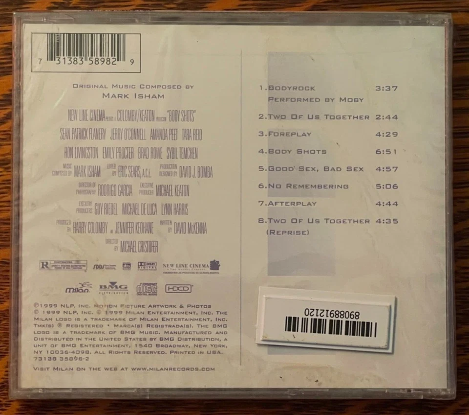 SEALED~ CD~ BODY SHOTS~ 1999~ SOUNDTRACK~ HYPE STICKER~ NEW OLD STOCK Foto 2 de 4