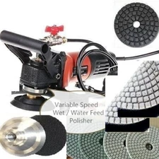 4-5" Wet Polisher Grinder STONE Concrete Marble QUARTZ COUNTERTOP FLOOR Tile SAW