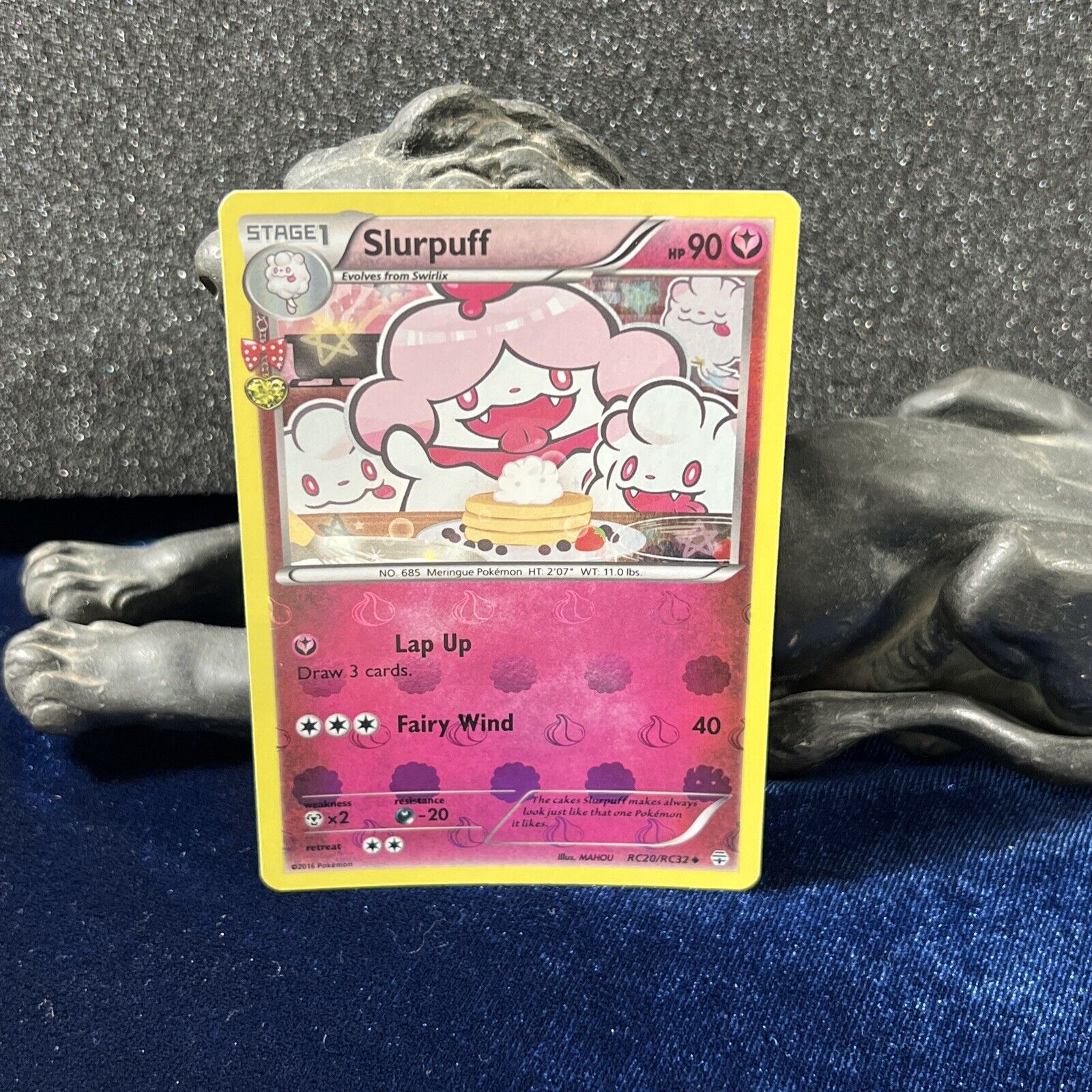 1x Slurpuff RC20/RC32 - Radiant Collection - Holo Pokemon Card