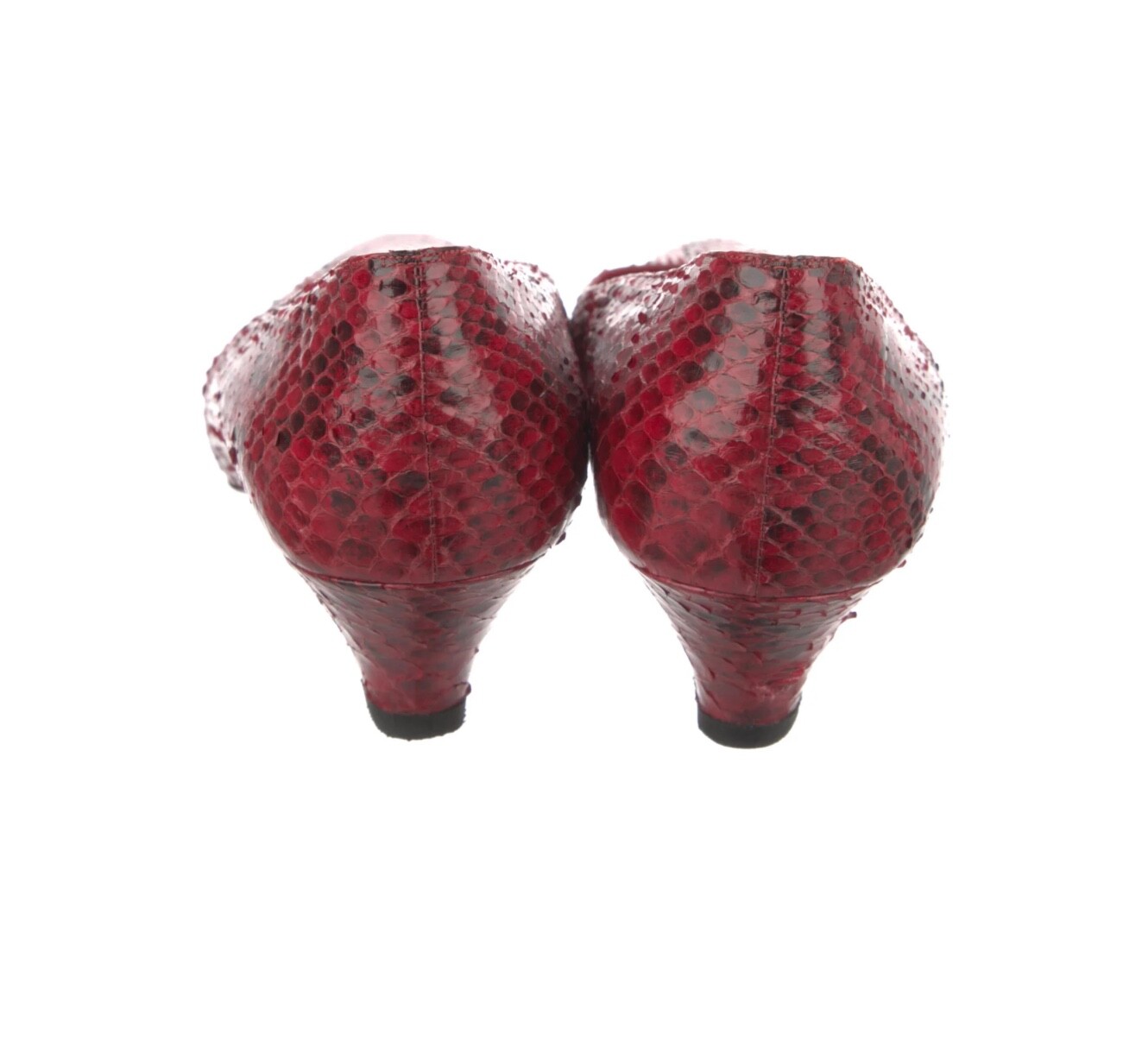 Celine python leather pumps 1980 - image 2