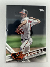 2017 TOPPS BASEBALL UPDATE LOGAN VERRETT US138 BALTIMORE ORIOLES