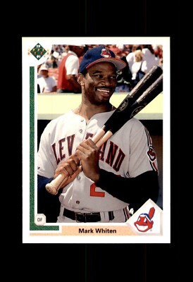 1991 UPPER DECK FINAL EDITION 75F MARK WHITEN INDIANS