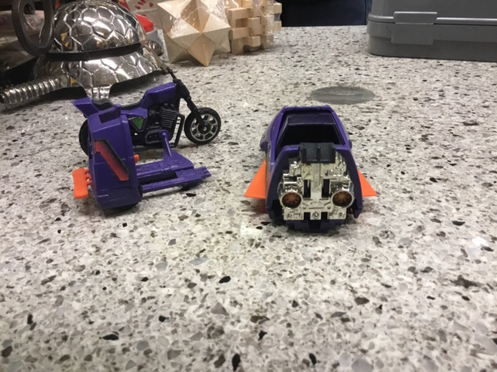 Vintage Mask Kenner M.A.S.K. Piranha Submarine & Motorcycle Bike 1985