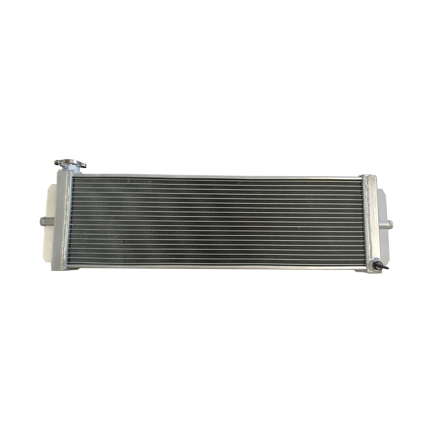 3Row Universal Aluminum Radiator Heat Exchanger Air-Water Intercooler 56mm Silve