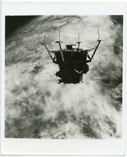 APOLLO 9 Lunar Module, photograph from Command Module, 1969, NASA, n29
