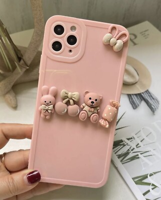 3D Decor Phone case I phone 13 pro Max