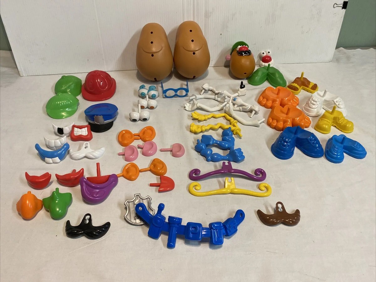 Vintage 1985 Mr POTATO HEAD Accessories Over 50 Pieces | eBay