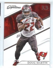 2016 Panini Prime Signatures #92 DOUG MARTIN TAMPA BAY BUCCANEERS  Football NFL
