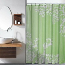 Duck River Textile Isabella Floral Fabric Shower Curtain Water Resistant