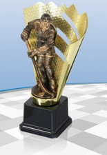 Eishockey Figur Pokal Pokale Resin *NEU* 21 cm inkl. Gravur