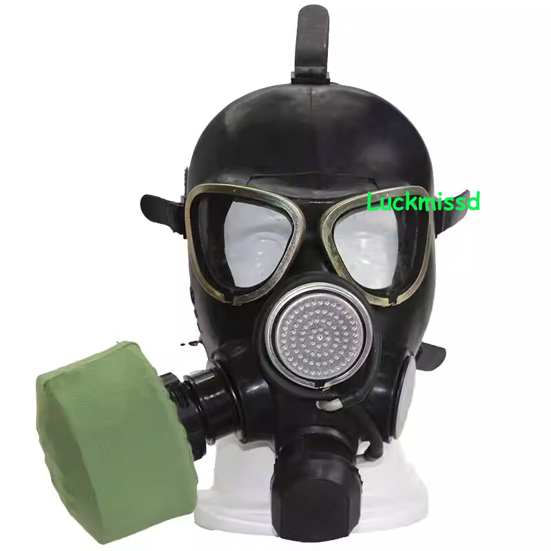 軍用防毒マスク PMK-2 サイズ 2 Soviet Russian Army Gas Mask Black Lenses PMK-2 Original Mask Set