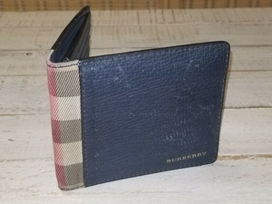 burberry purse blue
